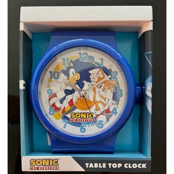 Sonic the Hedgehog Table Top Clock - Picture 1 of 5